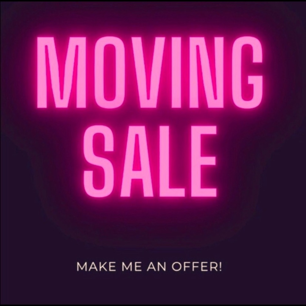 CLOSET MOVING SALE!!! ALL REASONABLE OFFERS ACCEPTED :-)